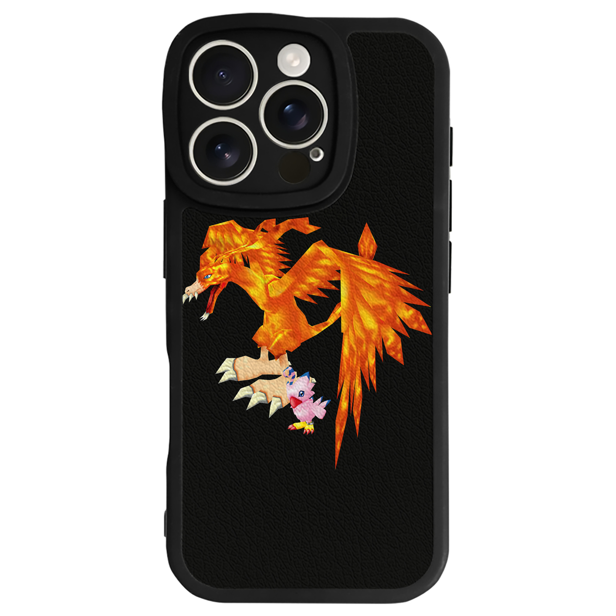 （画像用） Digimon デジタルモンスター/デジモン 【iPhone 16シリーズ対応】シリコンスマホケース（レザー調） 材質：シリコン